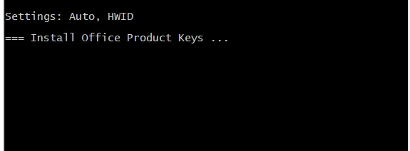 Wait for the activation to finish message in KMS Auto Net
