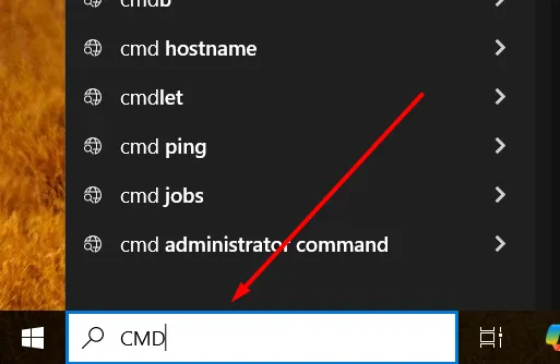 Type "CMD" or open "Powershell" in the search bar for activation